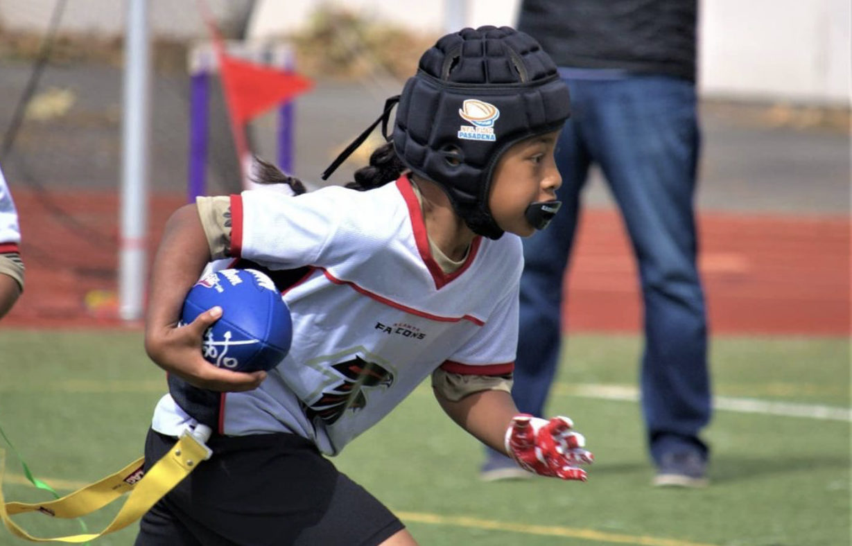 NFL Flag Pasadena emphasizes safety with GameBreaker Headgear