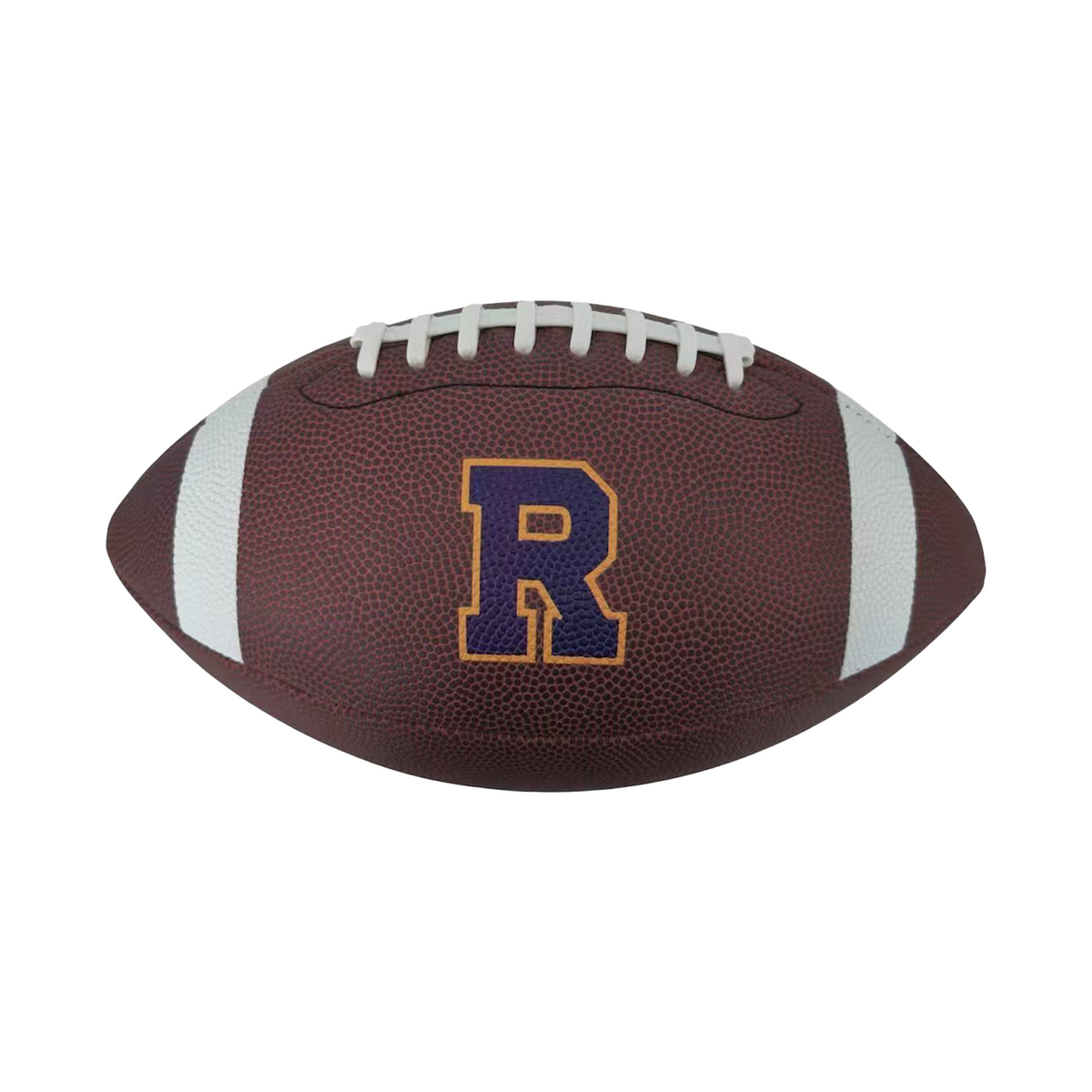 Custom printed GameBreaker football in brown