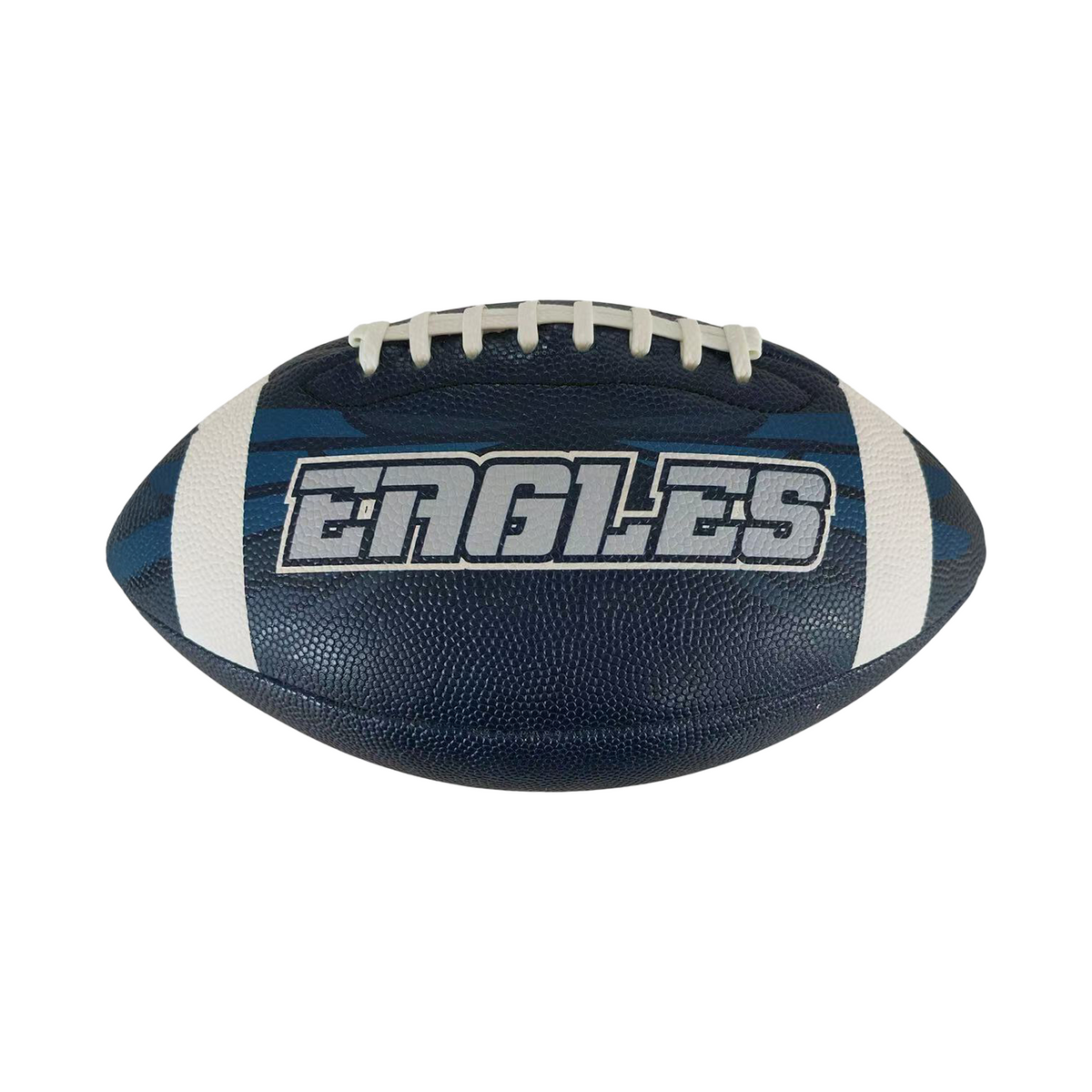 Custom printed GameBreaker football in blue
