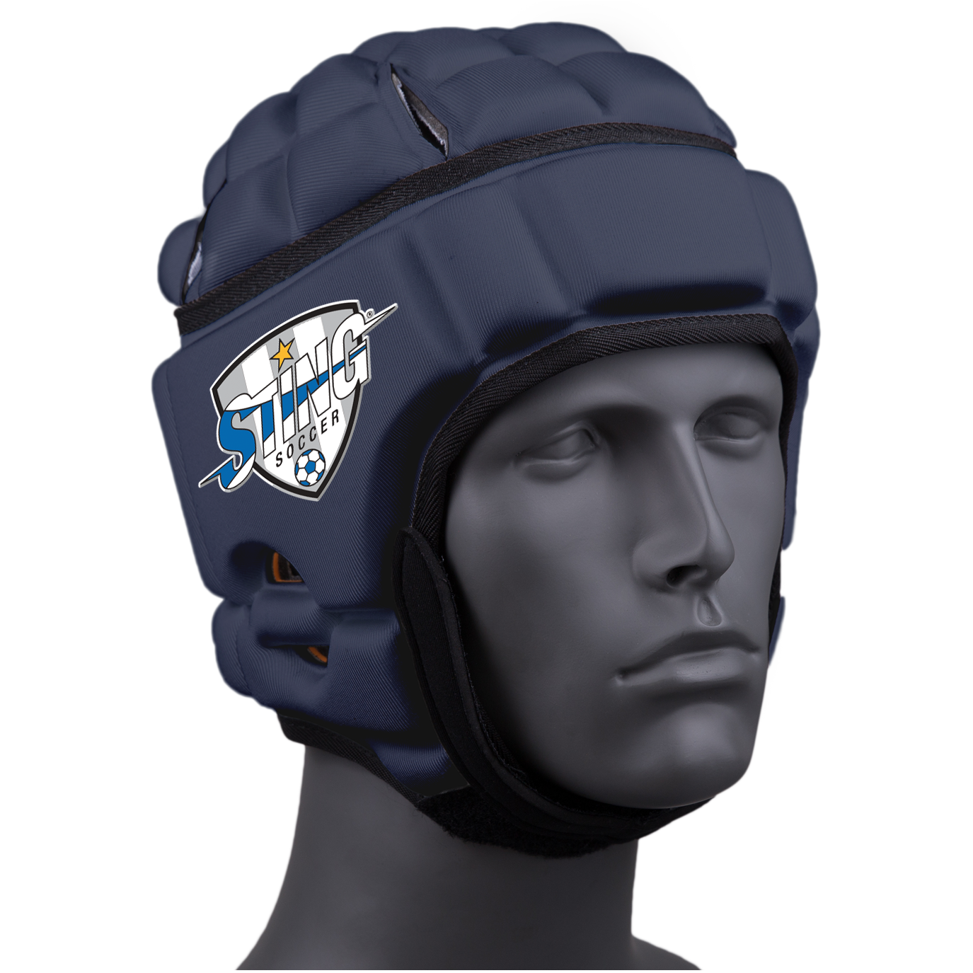 Sting Soccer Goalie Headgear :: GameBreaker-Pro Headgear with Free Cinch Pack