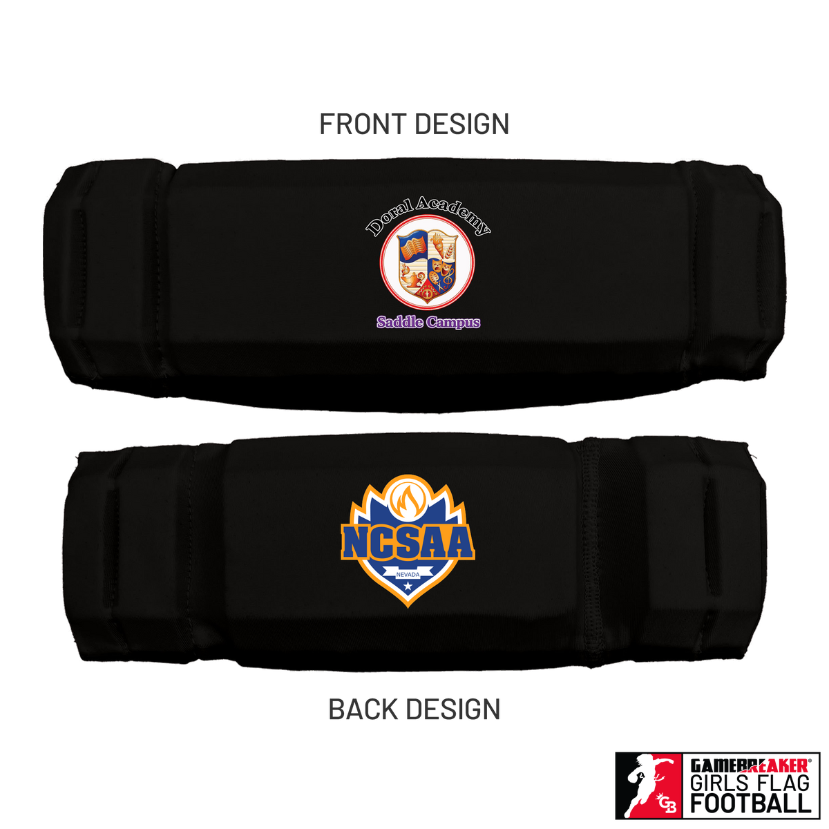 NCSAA - Doral Academy Saddle Campus :: AURA Headband with Free Cinch Pack and GameBreaker Lip Protector Mouthpiece
