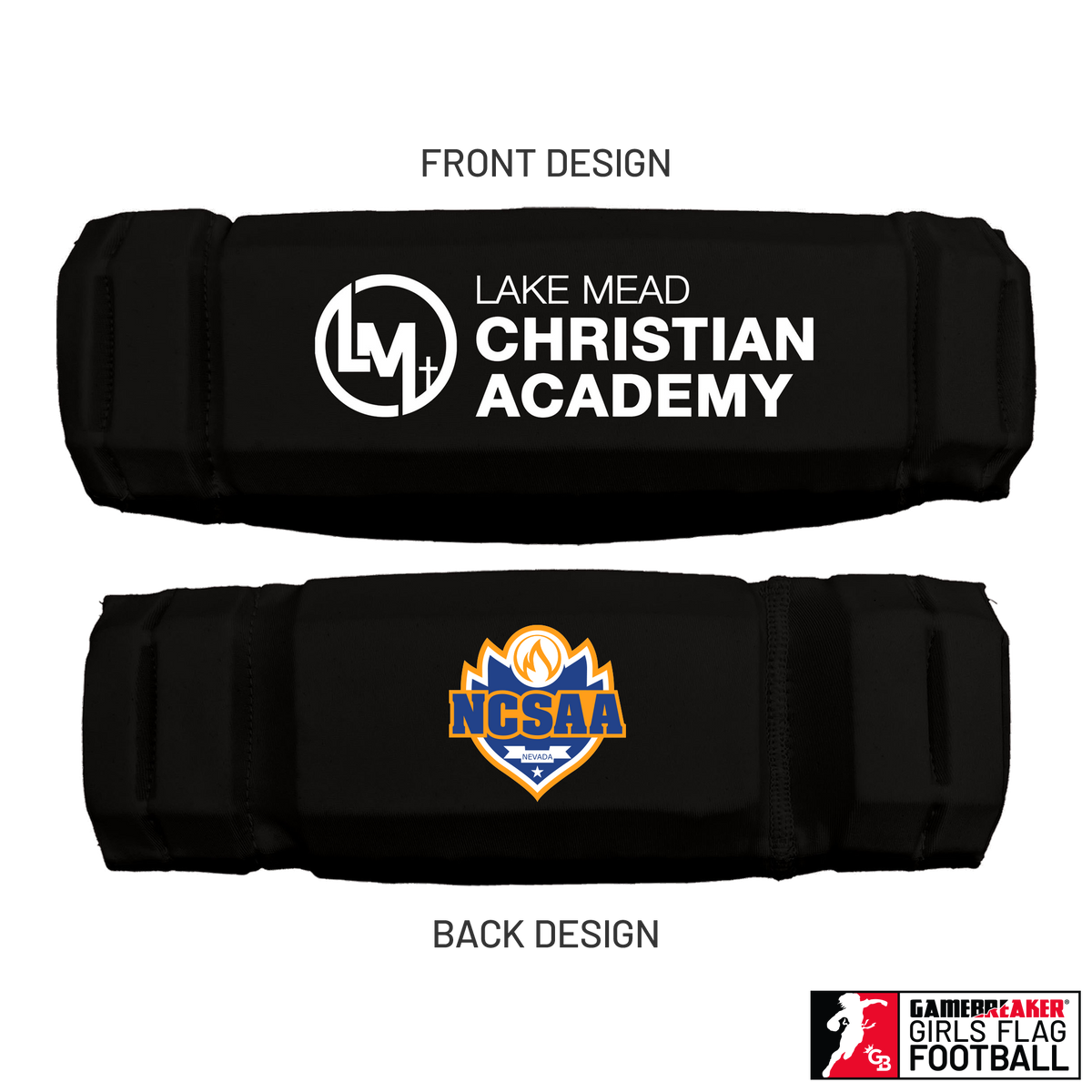 NCSAA - Lake Mead Christian Academy :: AURA Headband with Free Cinch Pack and GameBreaker Lip Protector Mouthpiece