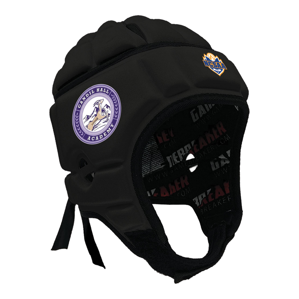 NCSAA - Candil Hall Academy :: GameBreaker or GameBreaker-Pro Headgear with Free Cinch Pack and Gamebreaker Lip Protector Mouthpiece