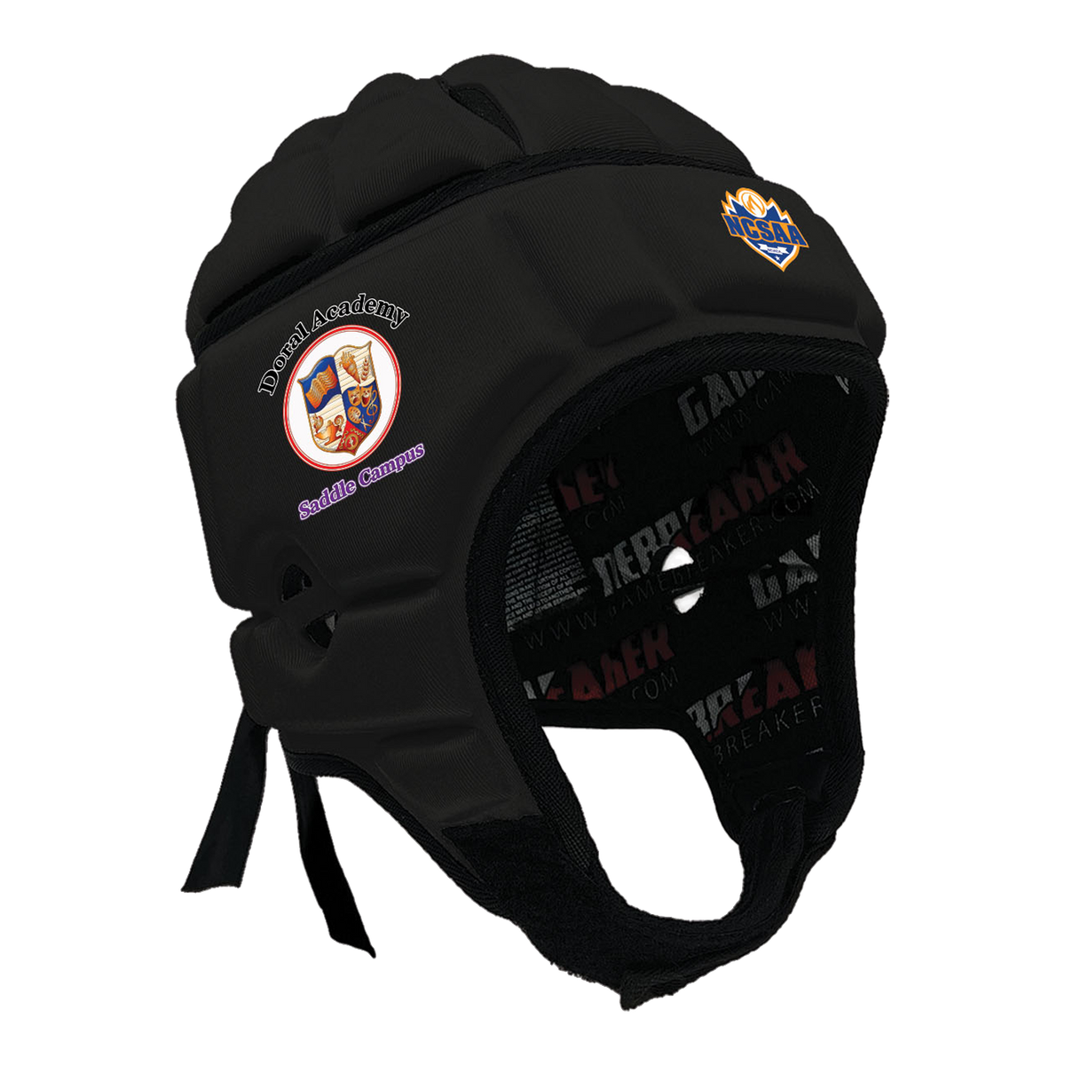 NCSAA - Doral Academy Saddle Campus :: GameBreaker or GameBreaker-Pro Headgear with Free Cinch Pack and Gamebreaker Lip Protector Mouthpiece