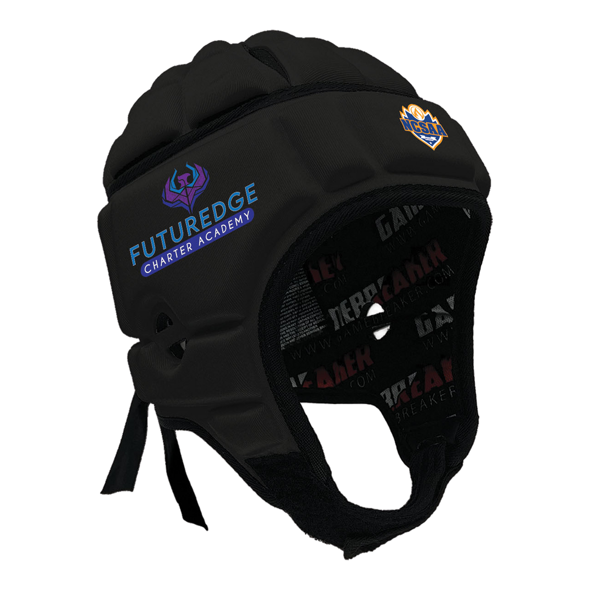 NCSAA - Futuredge Charter Academy :: GameBreaker or GameBreaker-Pro Headgear with Free Cinch Pack and Gamebreaker Lip Protector Mouthpiece
