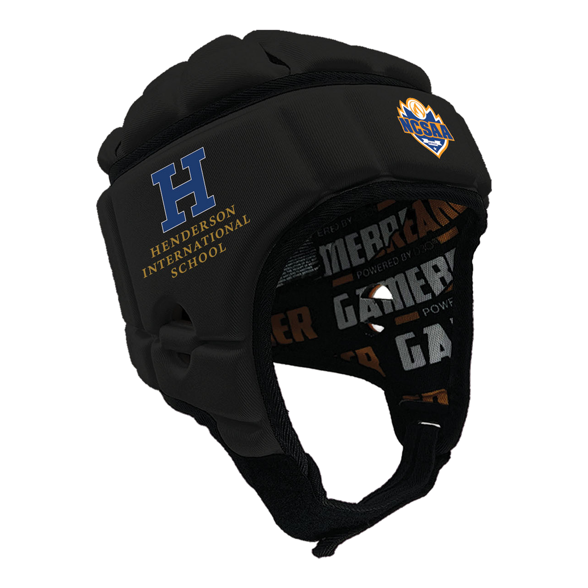 NCSAA - Henderson International School :: GameBreaker or GameBreaker-Pro Headgear with Free Cinch Pack and Gamebreaker Lip Protector Mouthpiece