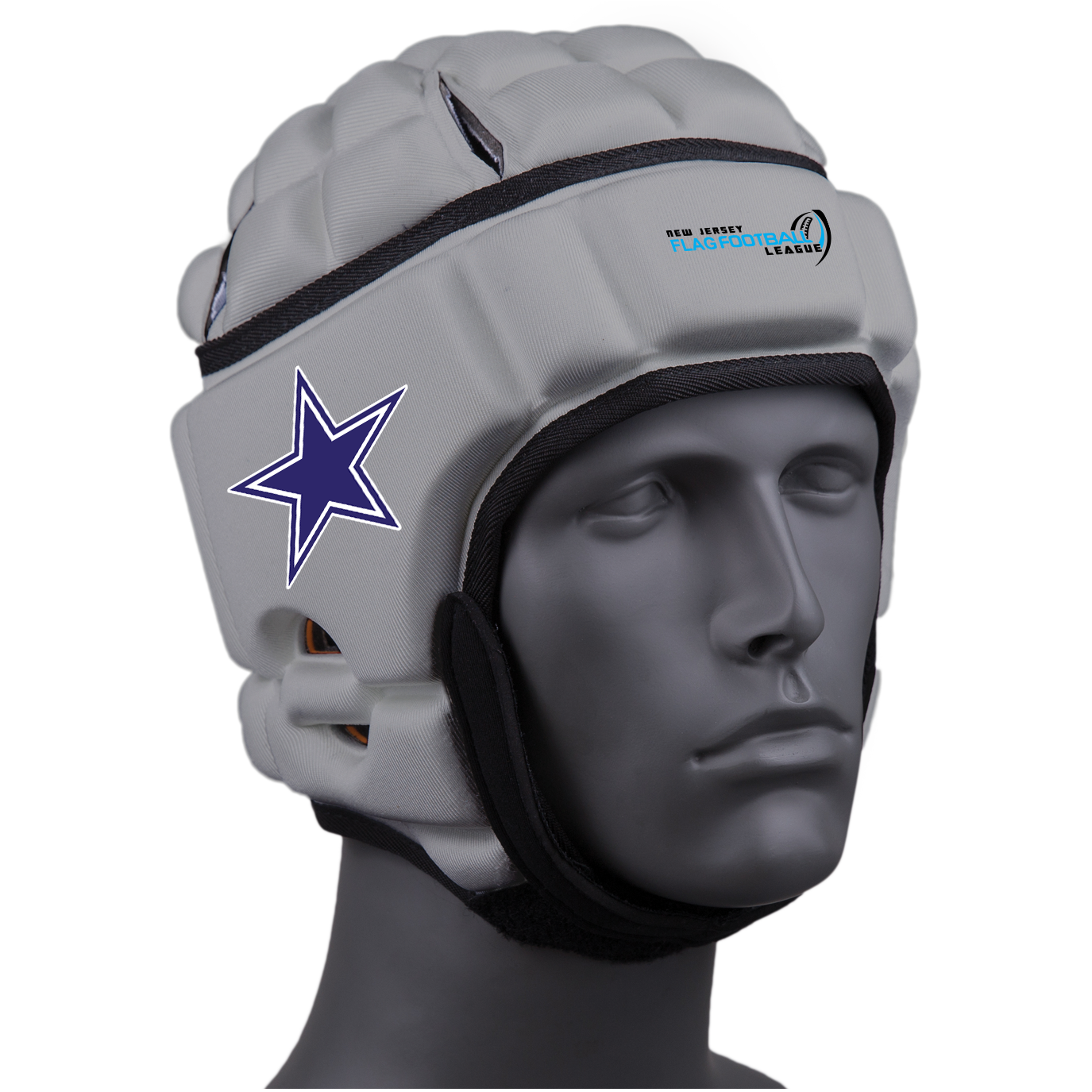 NJ Flag - Total Turf :: GameBreaker or GameBreaker-Pro Headgear with Free Cinch Pack and Gamebreaker Lip Protector Mouthpiece