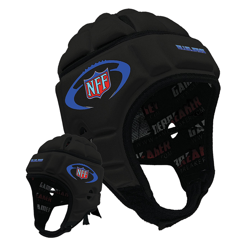 Needville Flag Football - Black :: GameBreaker Headgear with Free Cinch Pack and Gamebreaker Lip Protector Mouthpiece