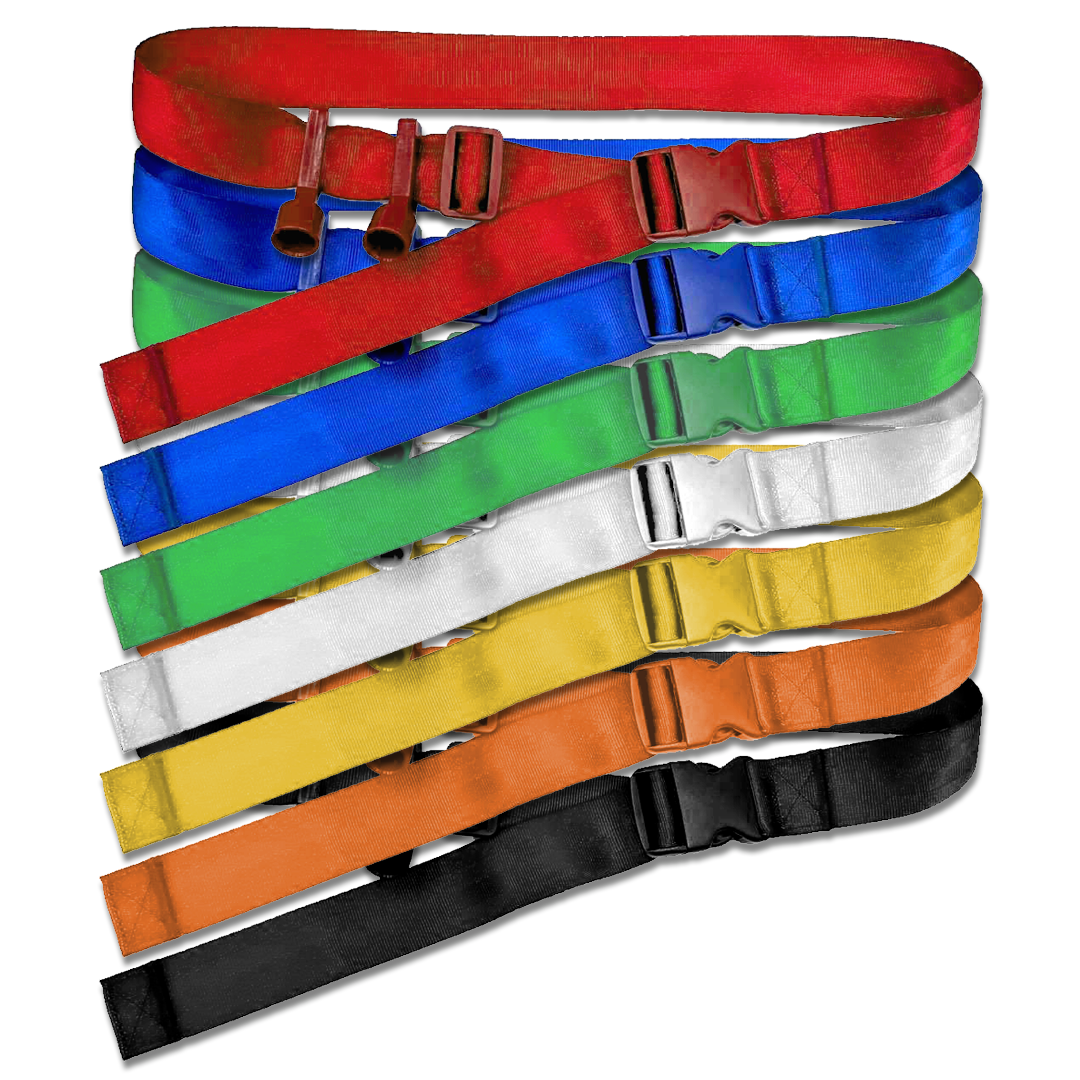 Poppaz Flag Football Belts - Custom Belt / 3 Flags / Poppaz