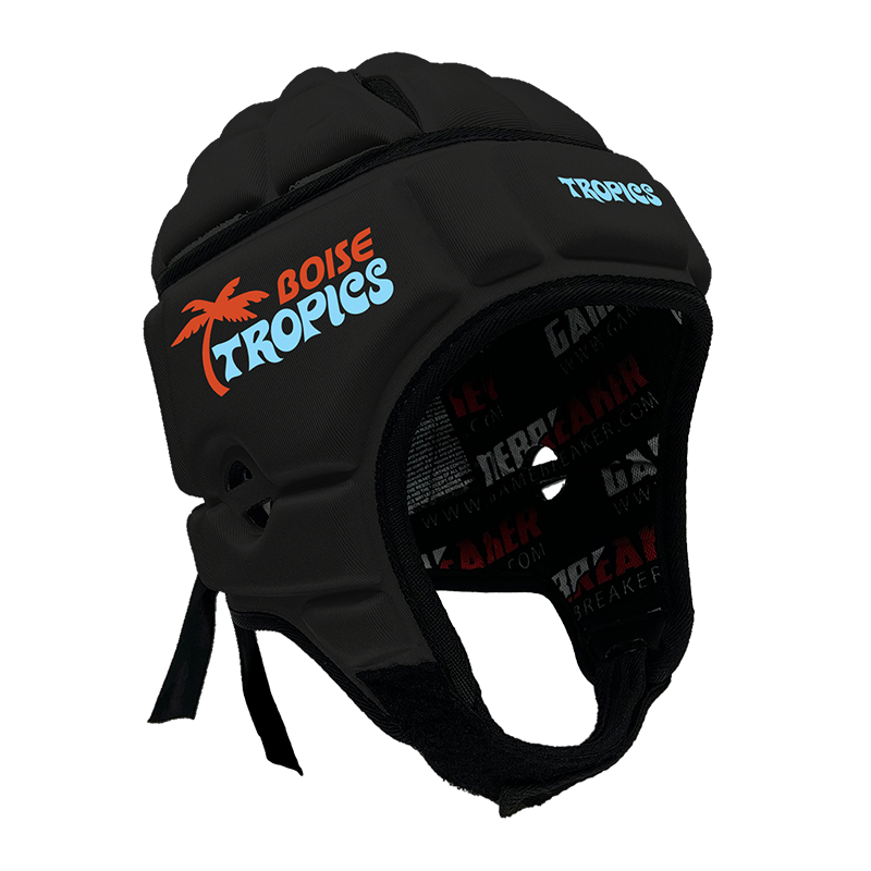 BOISE TROPICS :: GAMEBREAKER OR GAMEBREAKER-PRO HEADGEAR WITH FREE CINCH PACK AND LIP PROTECTOR MOUTHGUARD