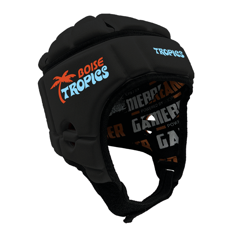 BOISE TROPICS :: GAMEBREAKER OR GAMEBREAKER-PRO HEADGEAR WITH FREE CINCH PACK AND LIP PROTECTOR MOUTHGUARD