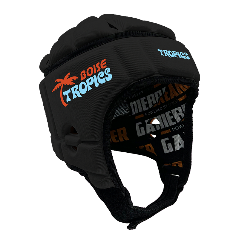 BOISE TROPICS :: GAMEBREAKER OR GAMEBREAKER-PRO HEADGEAR WITH FREE CINCH PACK AND LIP PROTECTOR MOUTHGUARD