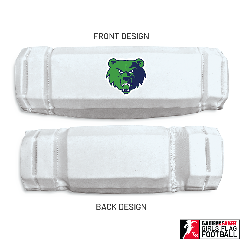 Creekview - Cherokee Recreation & Parks Youth Girls Flag Football :: AURA Headband with Free Cinch Pack and GameBreaker Lip Protector Mouthpiece