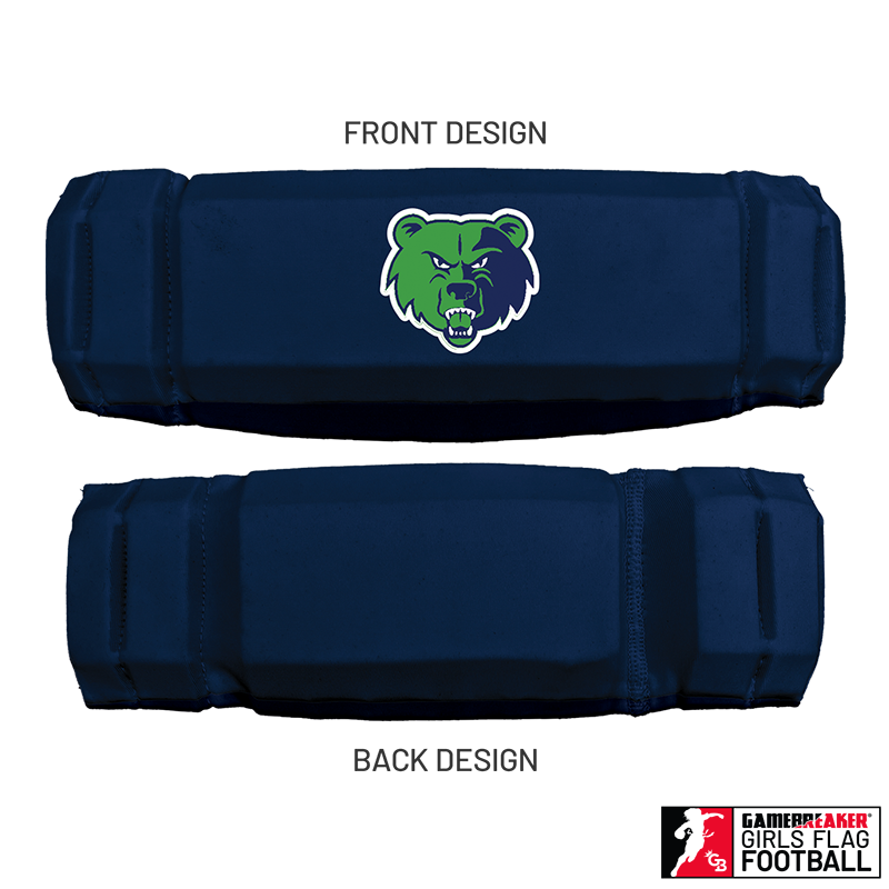 Creekview - Cherokee Recreation & Parks Youth Girls Flag Football :: AURA Headband with Free Cinch Pack and GameBreaker Lip Protector Mouthpiece