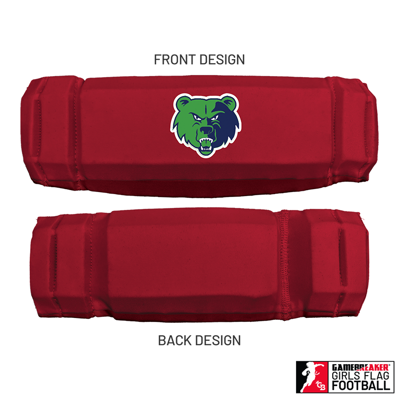 Creekview - Cherokee Recreation & Parks Youth Girls Flag Football :: AURA Headband with Free Cinch Pack and GameBreaker Lip Protector Mouthpiece