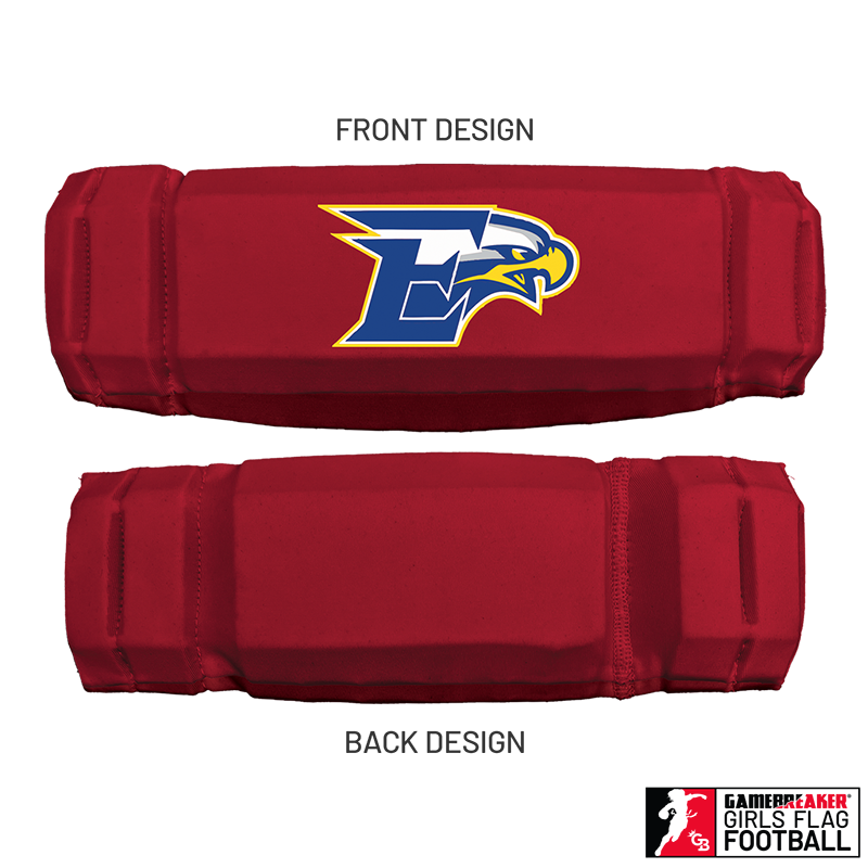 Cherokee Recreation & Parks Youth Girls Flag Football :: AURA Headband with Free Cinch Pack and GameBreaker Lip Protector Mouthpiece