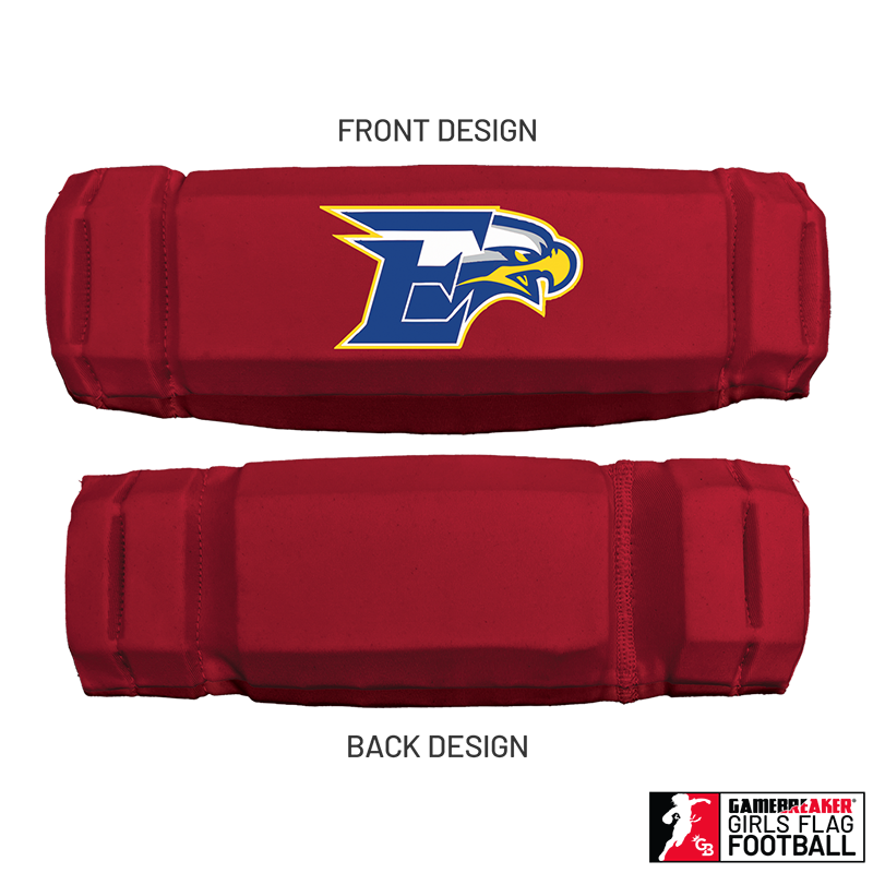 Etowah - Cherokee Recreation & Parks Youth Girls Flag Football :: AURA Headband with Free Cinch Pack and GameBreaker Lip Protector Mouthpiece