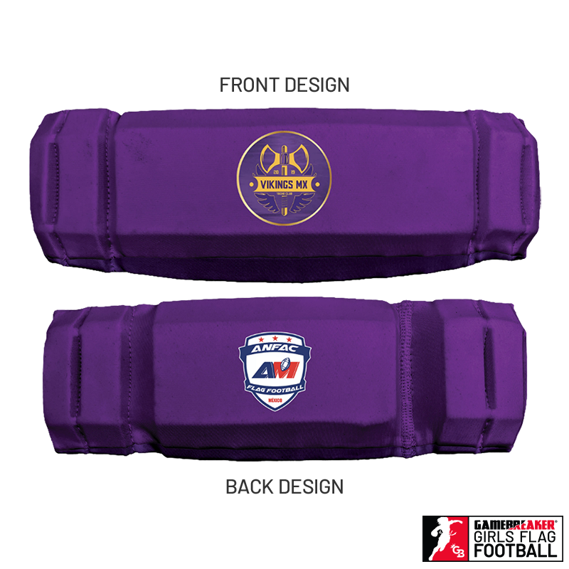 ANFAC - Vikings - Purple AURA Headband
