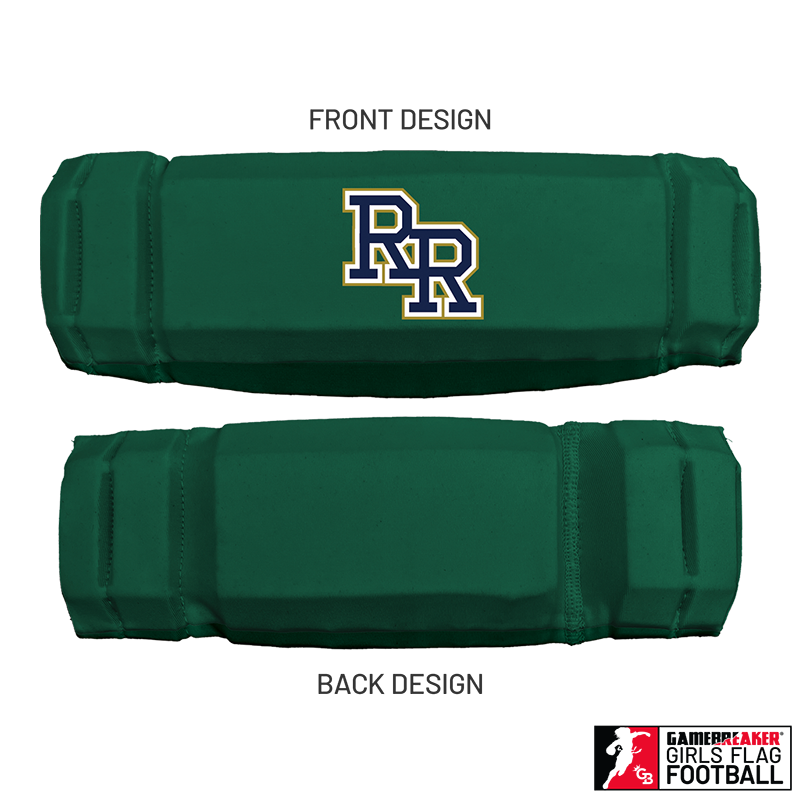 Cherokee Recreation & Parks Youth Girls Flag Football :: AURA Headband with Free Cinch Pack and GameBreaker Lip Protector Mouthpiece