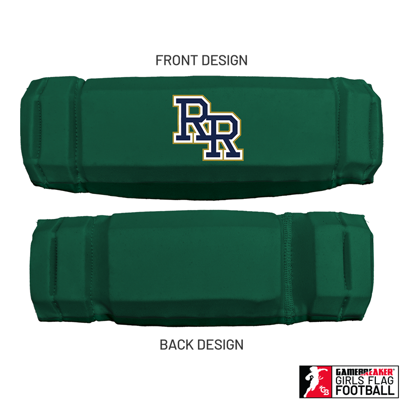River Ridge - Cherokee Recreation & Parks Youth Girls Flag Football :: AURA Headband with Free Cinch Pack and GameBreaker Lip Protector Mouthpiece