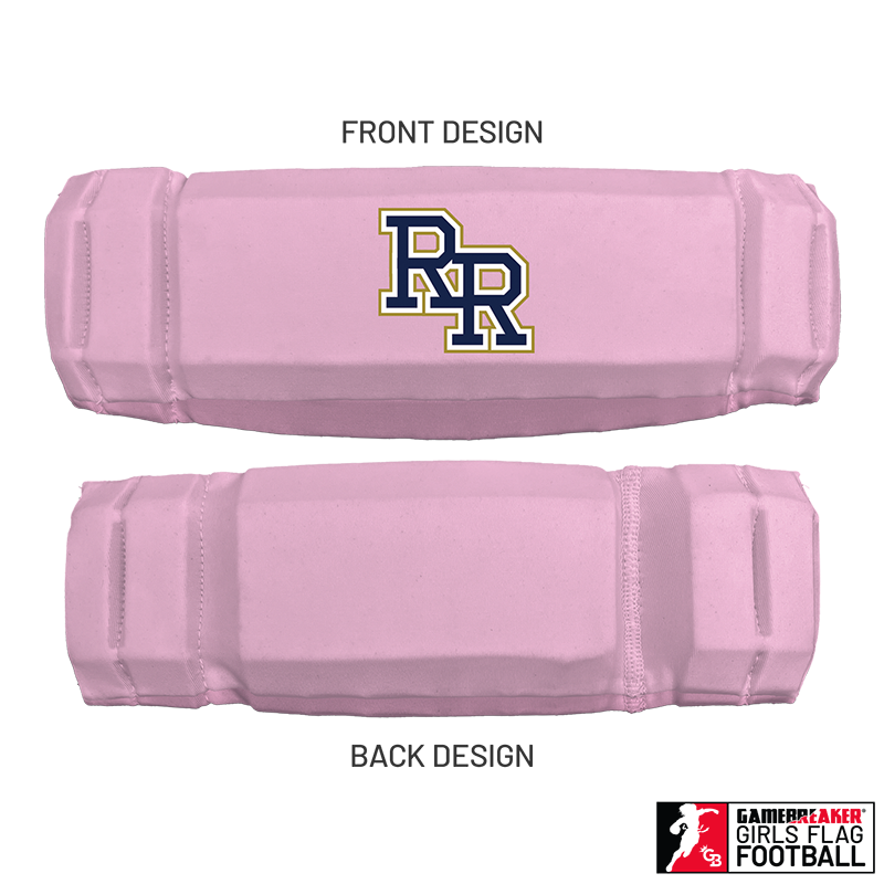 Cherokee Recreation & Parks Youth Girls Flag Football :: AURA Headband with Free Cinch Pack and GameBreaker Lip Protector Mouthpiece