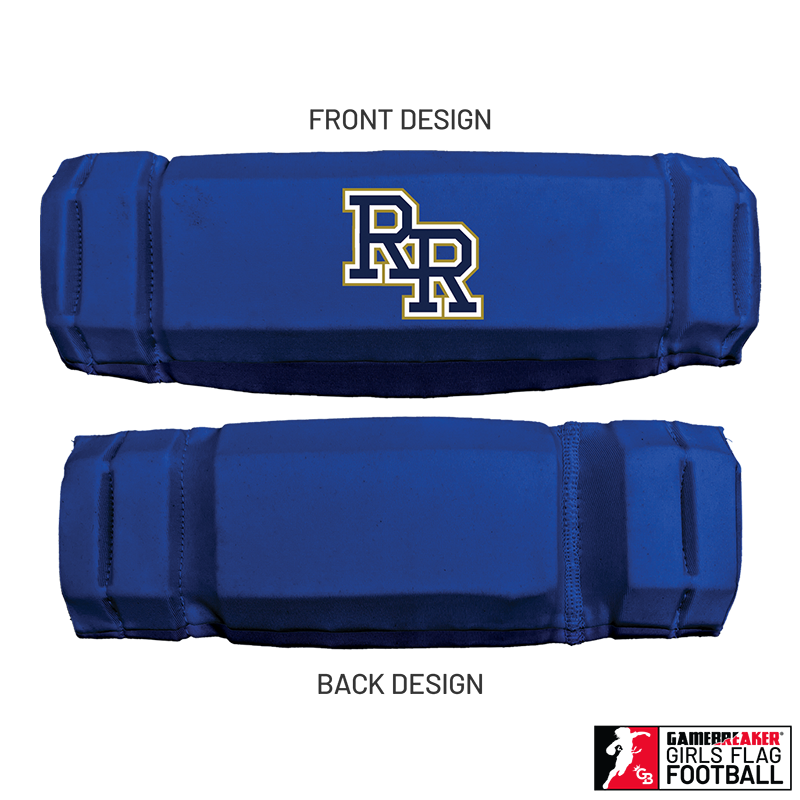 River Ridge - Cherokee Recreation & Parks Youth Girls Flag Football :: AURA Headband with Free Cinch Pack and GameBreaker Lip Protector Mouthpiece