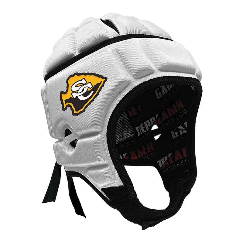 Sequoyah - Cherokee Recreation & Parks Youth Flag Football :: GameBreaker Headgear with Free Cinch Pack and Gamebreaker Lip Protector Mouthpiece