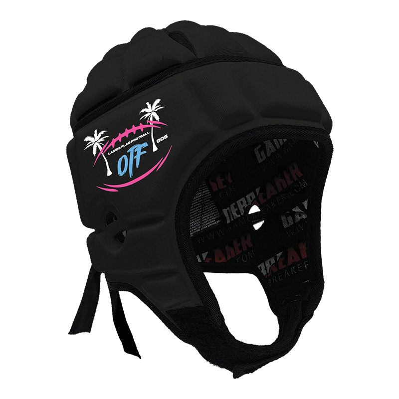 805 Only The Family Ladies Flag Football :: GameBreaker Headgear with free Cinch Pack and Gamebreaker Lip Protector Mouthpiece