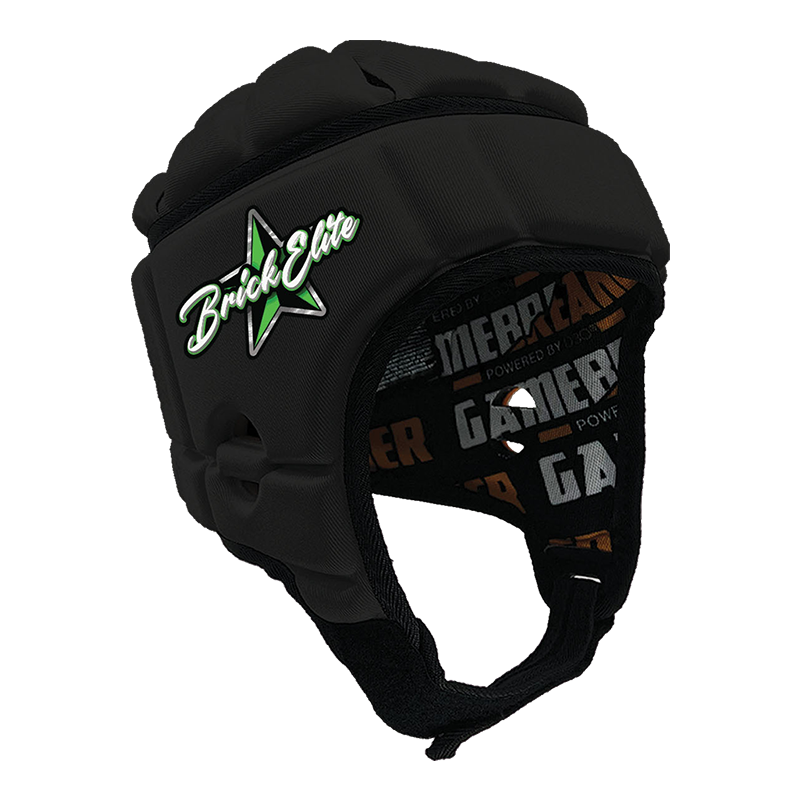 Brick Elite :: GameBreaker or GameBreaker-Pro Headgear with Free Cinch Pack and GameBreaker Lip Protector Mouthpiece