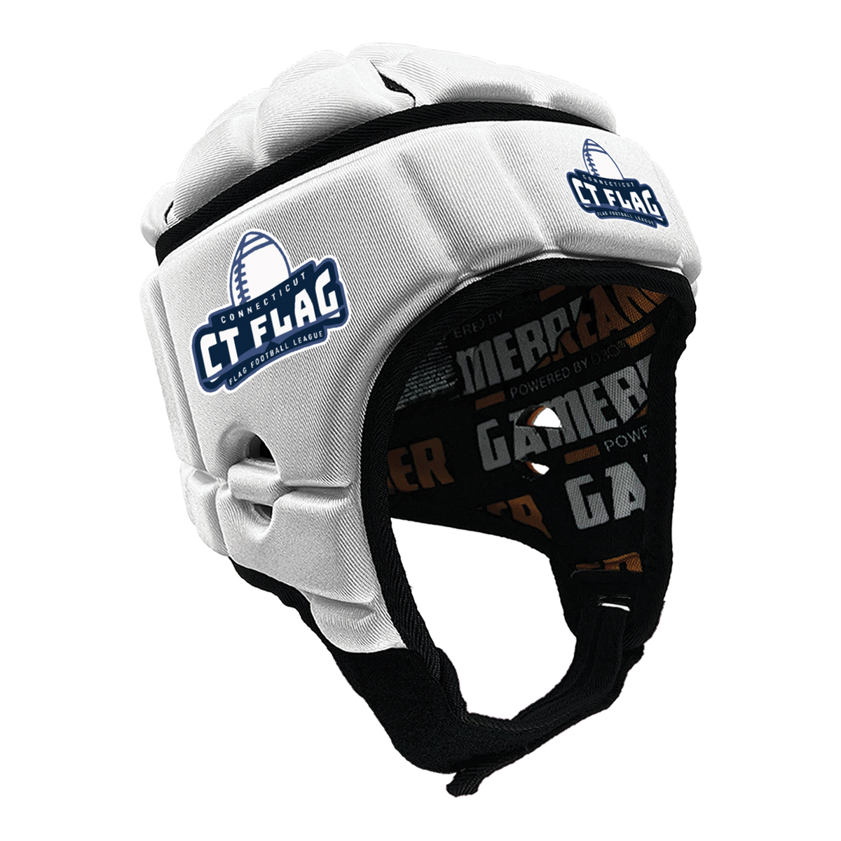 Connecticut Flag Football League :: GameBreaker or GameBreaker-Pro Headgear with Free Cinch Pack and Gamebreaker Lip Protector Mouthpiece