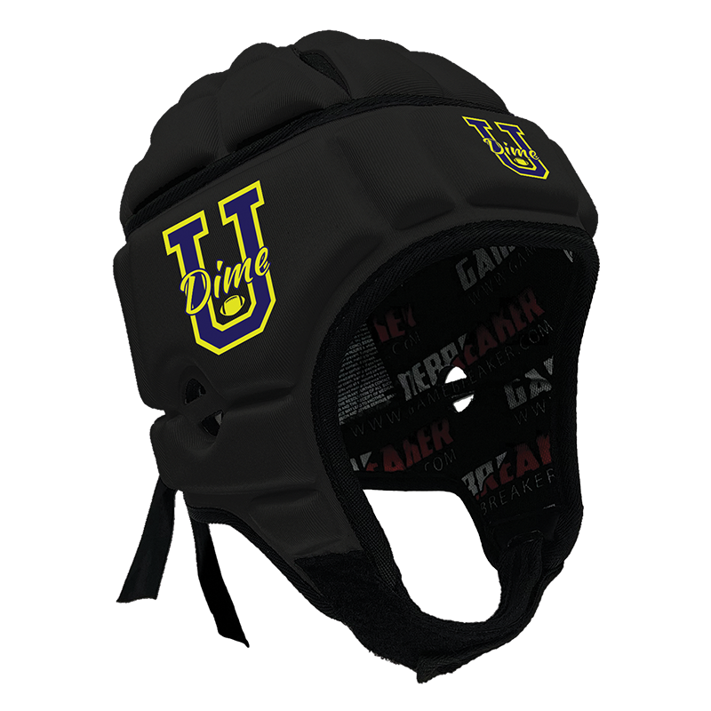 Dime U 7v7 :: GameBreaker or GameBreaker-Pro Headgear with Free Cinch Pack and GameBreaker Lip Protector Mouthpiece