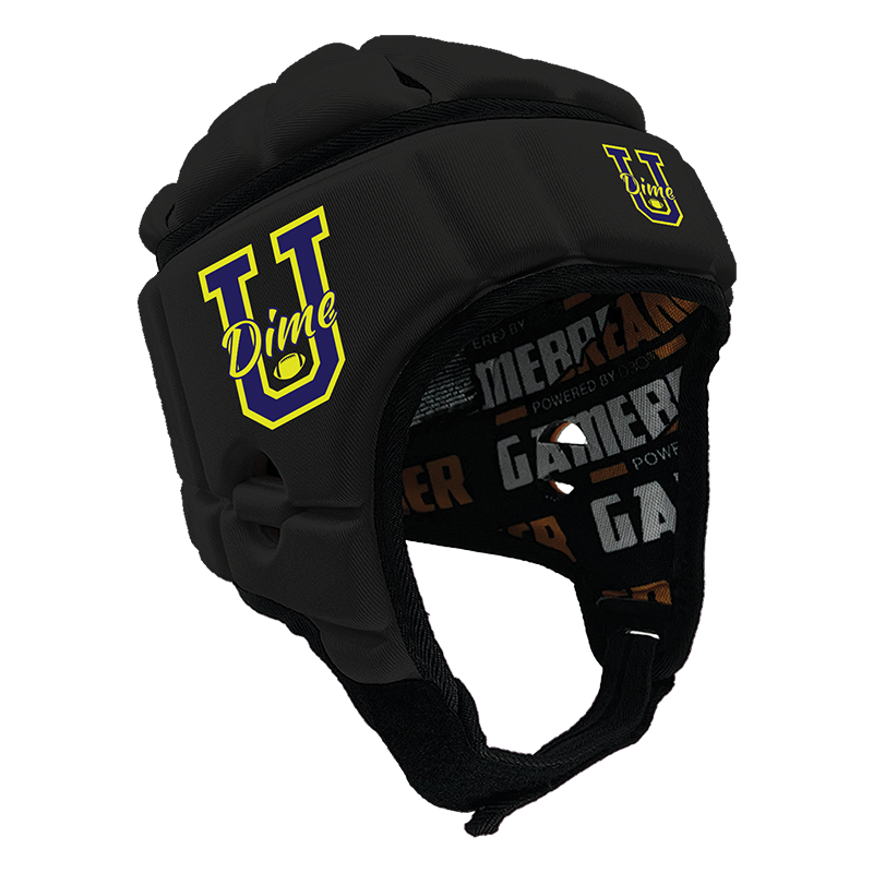 Dime U 7v7 :: GameBreaker or GameBreaker-Pro Headgear with Free Cinch Pack and GameBreaker Lip Protector Mouthpiece