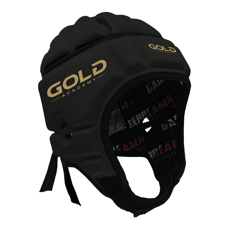 GOLD Academy :: GameBreaker or GameBreaker-Pro Headgear with Free Cinch Pack and Lip Protector Mouthpiece
