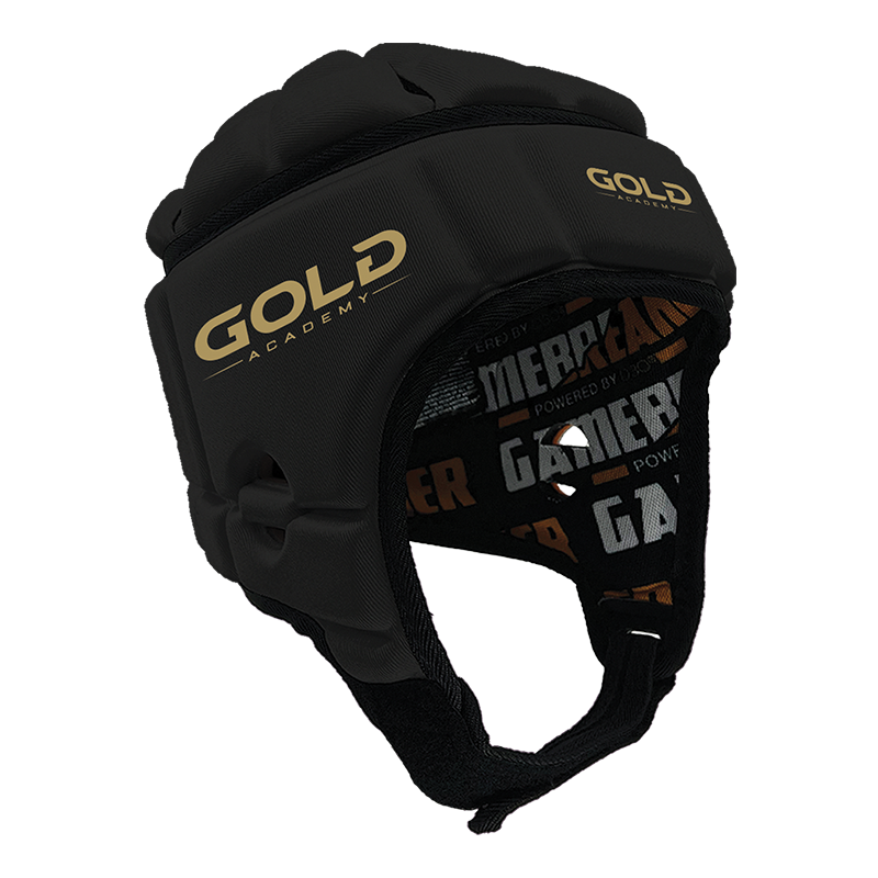 GOLD Academy :: GameBreaker or GameBreaker-Pro Headgear with Free Cinch Pack and Lip Protector Mouthpiece