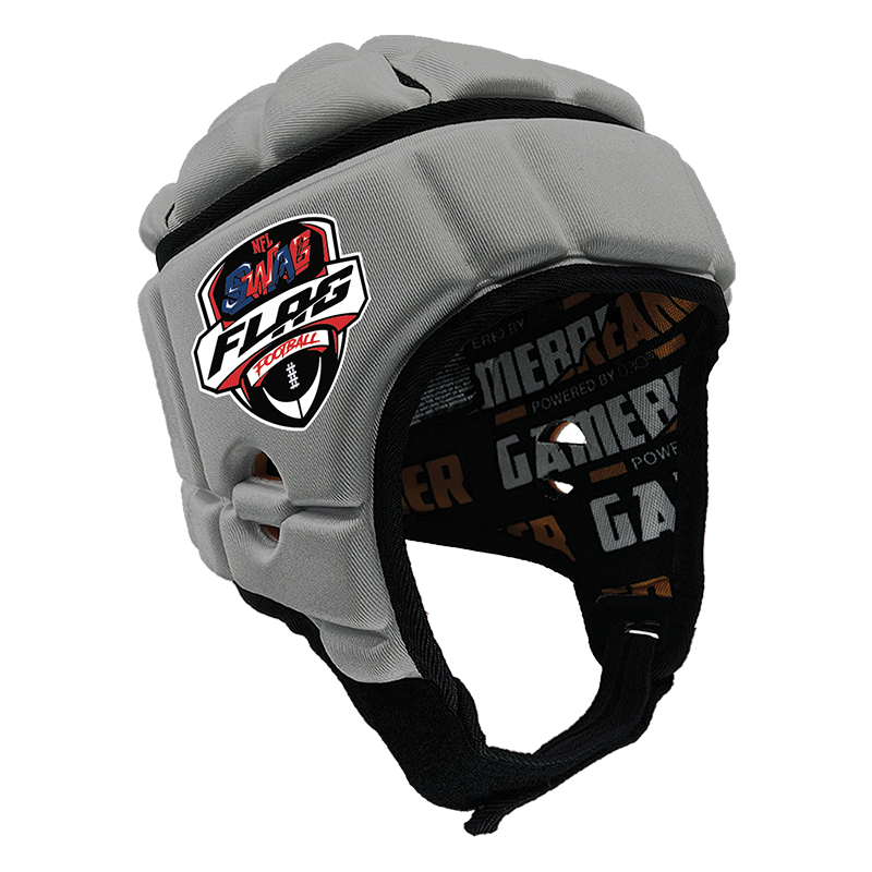 NFL Swag Flag Football :: GameBreaker Headgear with Free Cinch Pack and Lip Protector Mouthguard