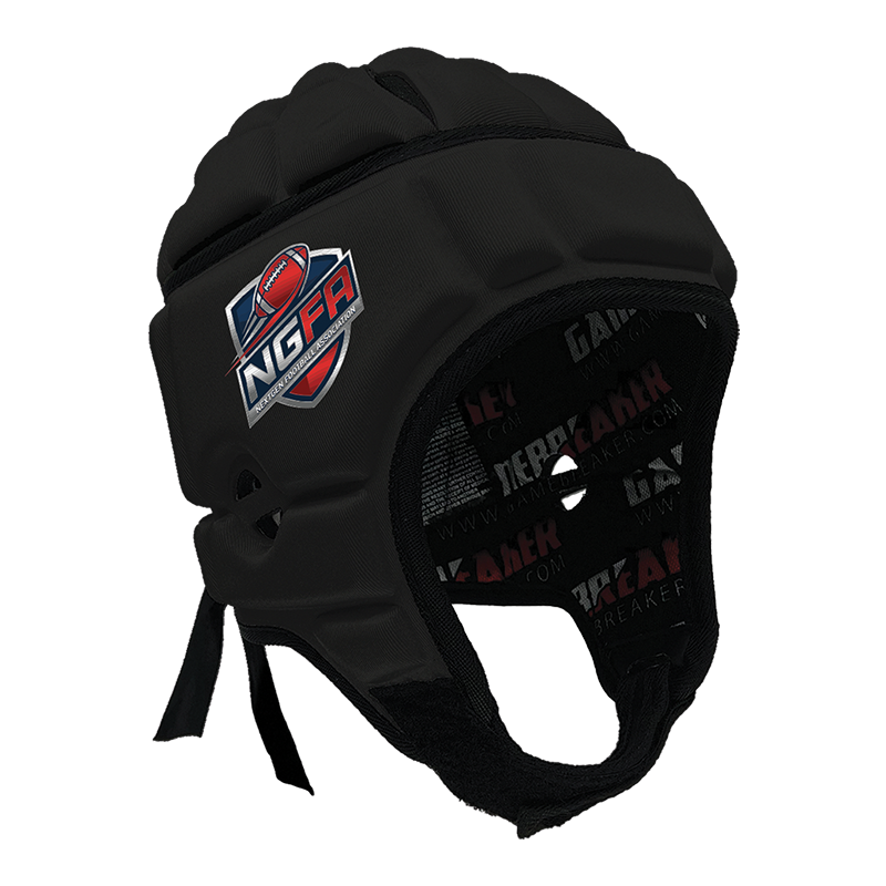 NGFA CoEd Flag Football :: GameBreaker or GameBreaker-Pro Headgear with Free Cinch Pack and Lip Protector Mouthguard