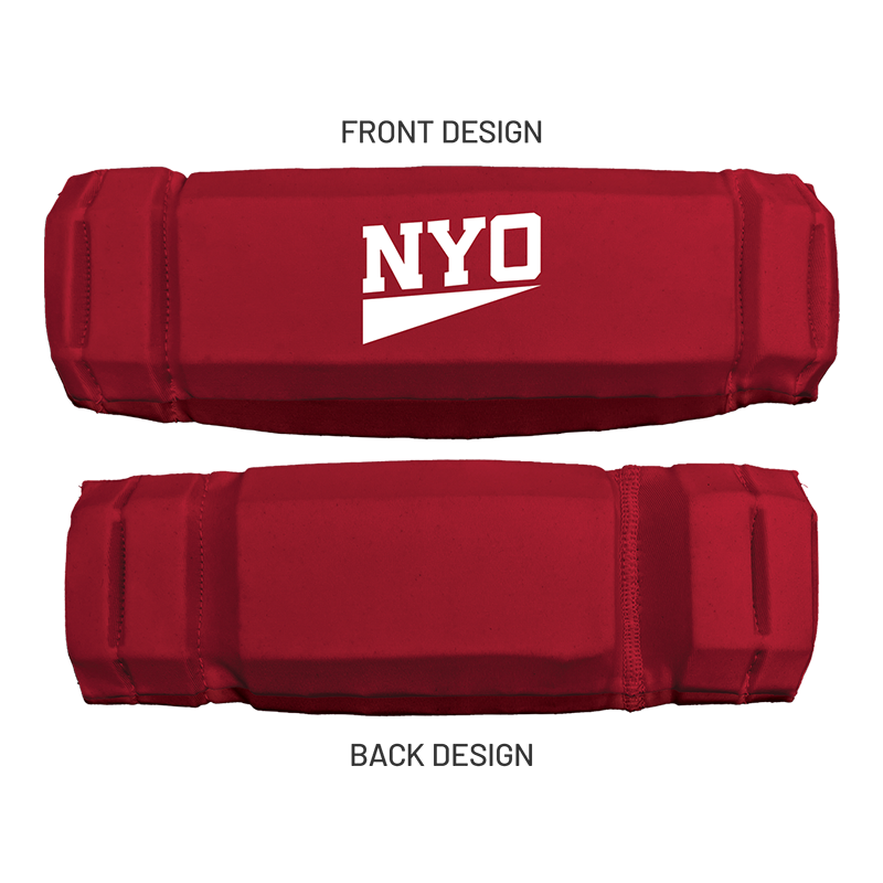 NYO Flag Football :: AURA Headband with Free Custom Cinch Pack and Gamebreaker Lip Protector Mouthpiece