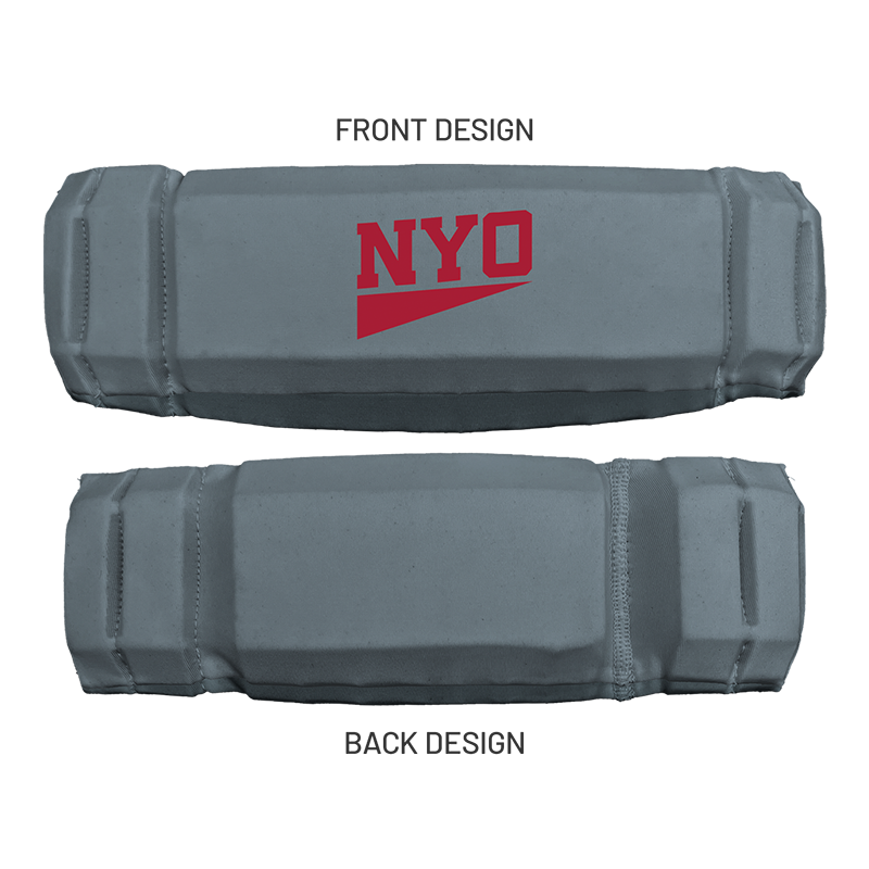 NYO Flag Football :: AURA Headband with Free Custom Cinch Pack and Gamebreaker Lip Protector Mouthpiece