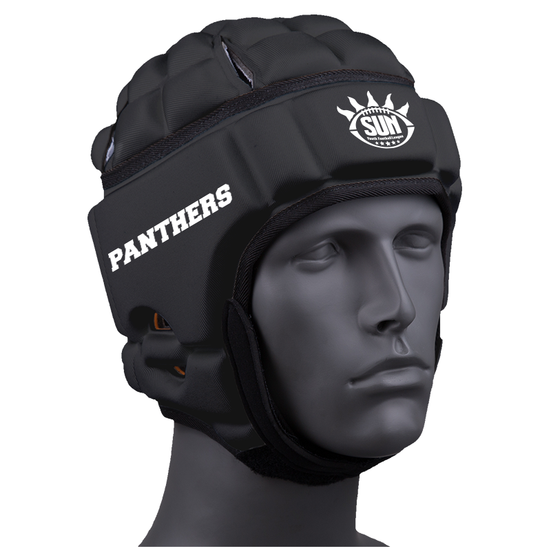 SUNYFL PANTHERS :: GameBreaker or GameBreaker-Pro Headgear with Free Cinch Pack and Lip Protector Mouthguard