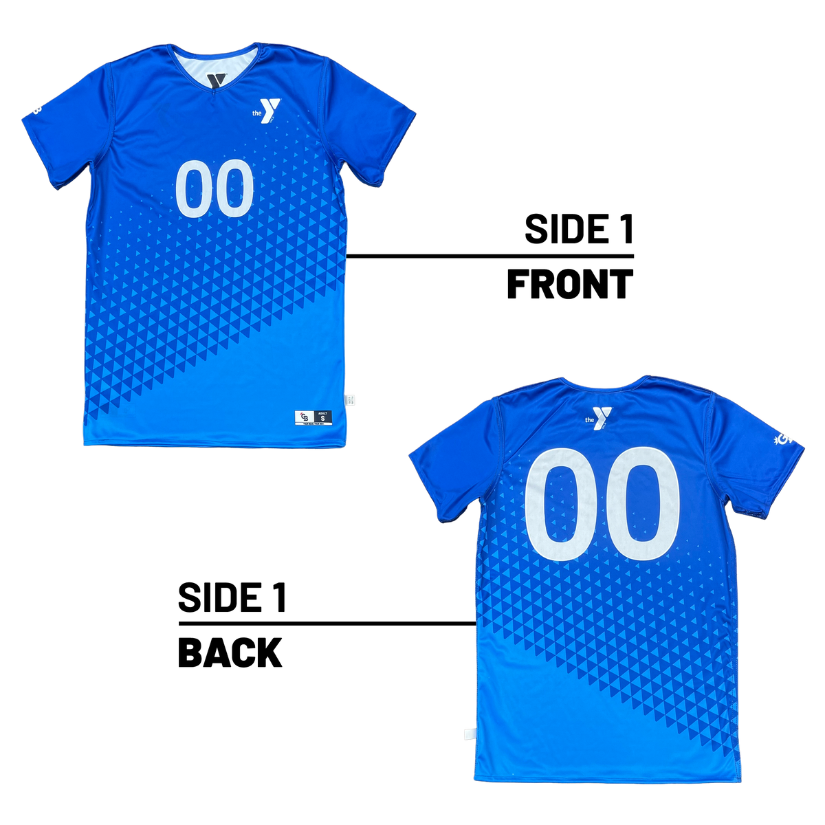 YMCA of Metro Los Angeles :: Lightweight Reversible Soccer Jersey
