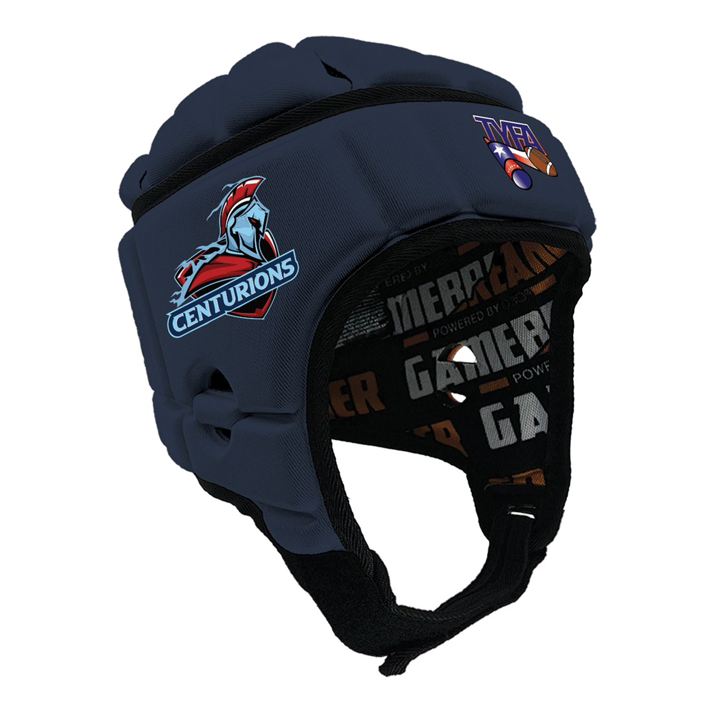Central Texas Centurions - TYFA :: GameBreaker or GameBreaker-Pro Headgear with Free Cinch Pack and GameBreaker Lip Protector Mouthpiece
