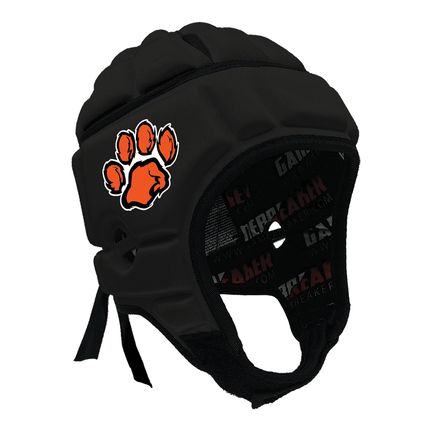 Taunton Tiger Flag Football :: GameBreaker or GameBreaker-Pro Headgear with Free Cinch Pack and Lip Protector Mouthguard