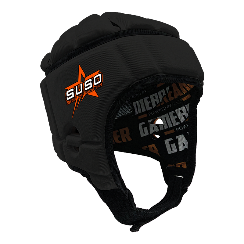 C.U.C. - Team SUSO :: GameBreaker or GameBreaker-Pro Headgear with Free Cinch Pack and Lip Protector Mouthguard
