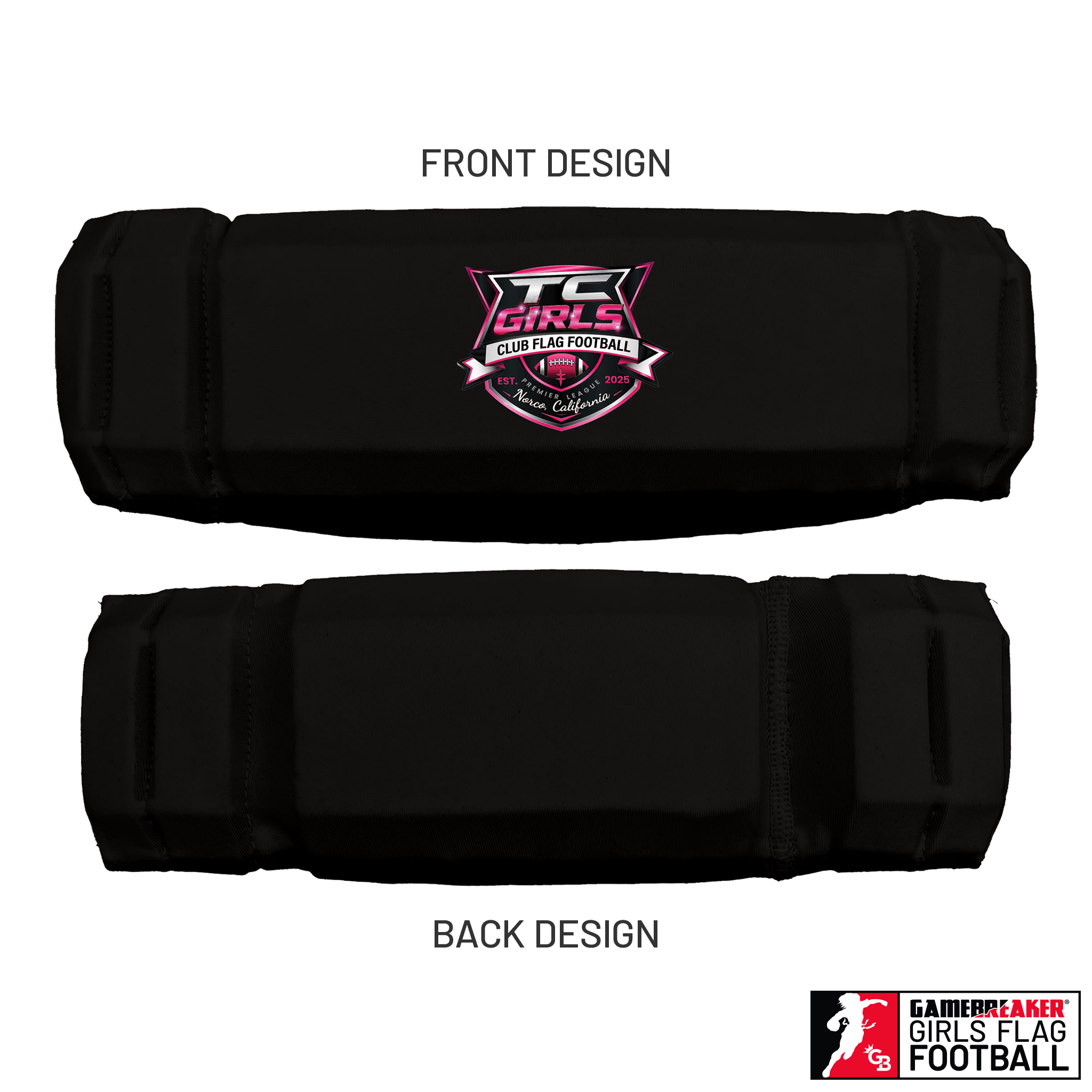 Tri City Girls Flag Football :: AURA Headband with Free Cinch Pack and GameBreaker Lip Protector Mouthpiece