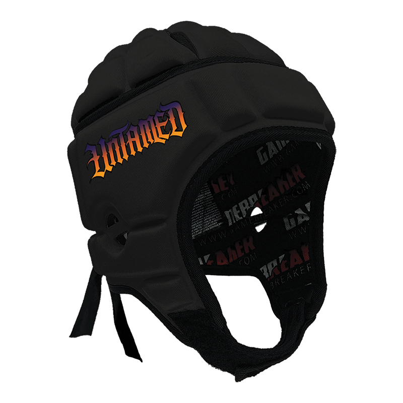 Untamed Athletics :: GameBreaker or GameBreaker-Pro Headgear with Free Cinch Pack and GameBreaker Lip Protector Mouthpiece