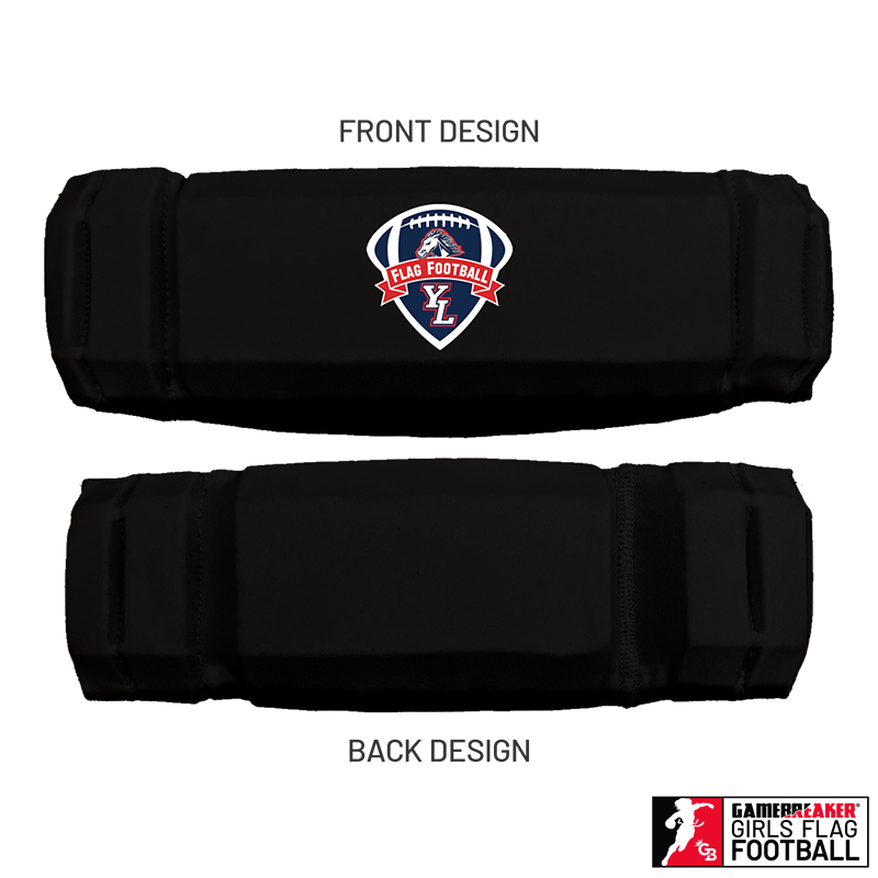 Yorba Linda High School Flag Football :: AURA Headband with Free Cinch Pack and GameBreaker Lip Protector Mouthpiece