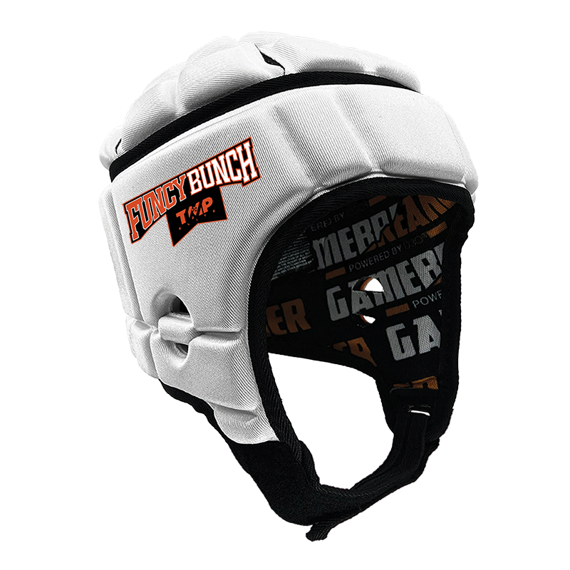 TMP Funcy Bunch :: GameBreaker or GameBreaker-PRO Headgear with Free Cinch Pack and Lip Protector Mouthguard