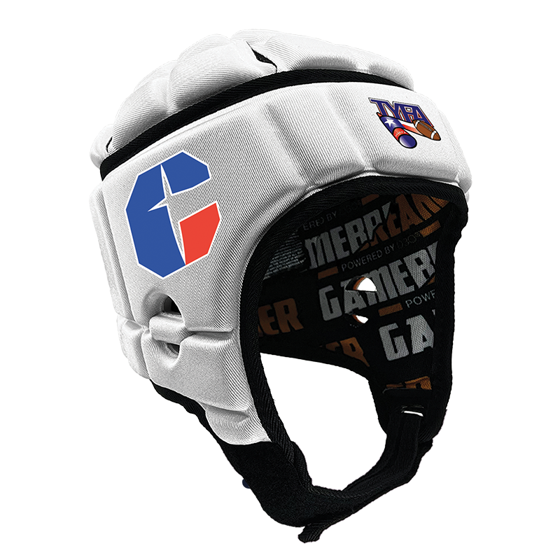 Cornerstone Warriors - TYFA :: GameBreaker or GameBreaker-Pro Headgear with Free Cinch Pack and Lip Protector Mouthguard