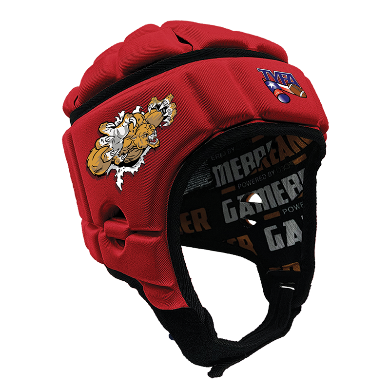 New Braunfels Jr Cougars - TYFA :: GameBreaker or GameBreaker-Pro Headgear with Free Cinch Pack and Lip Protector Mouthguard