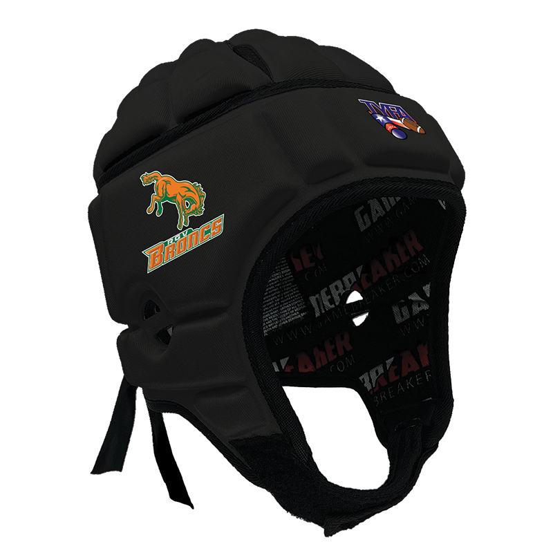 RGV Broncs - TYFA :: GameBreaker or GameBreaker-Pro Headgear with Free Cinch Pack and Lip Protector Mouthguard